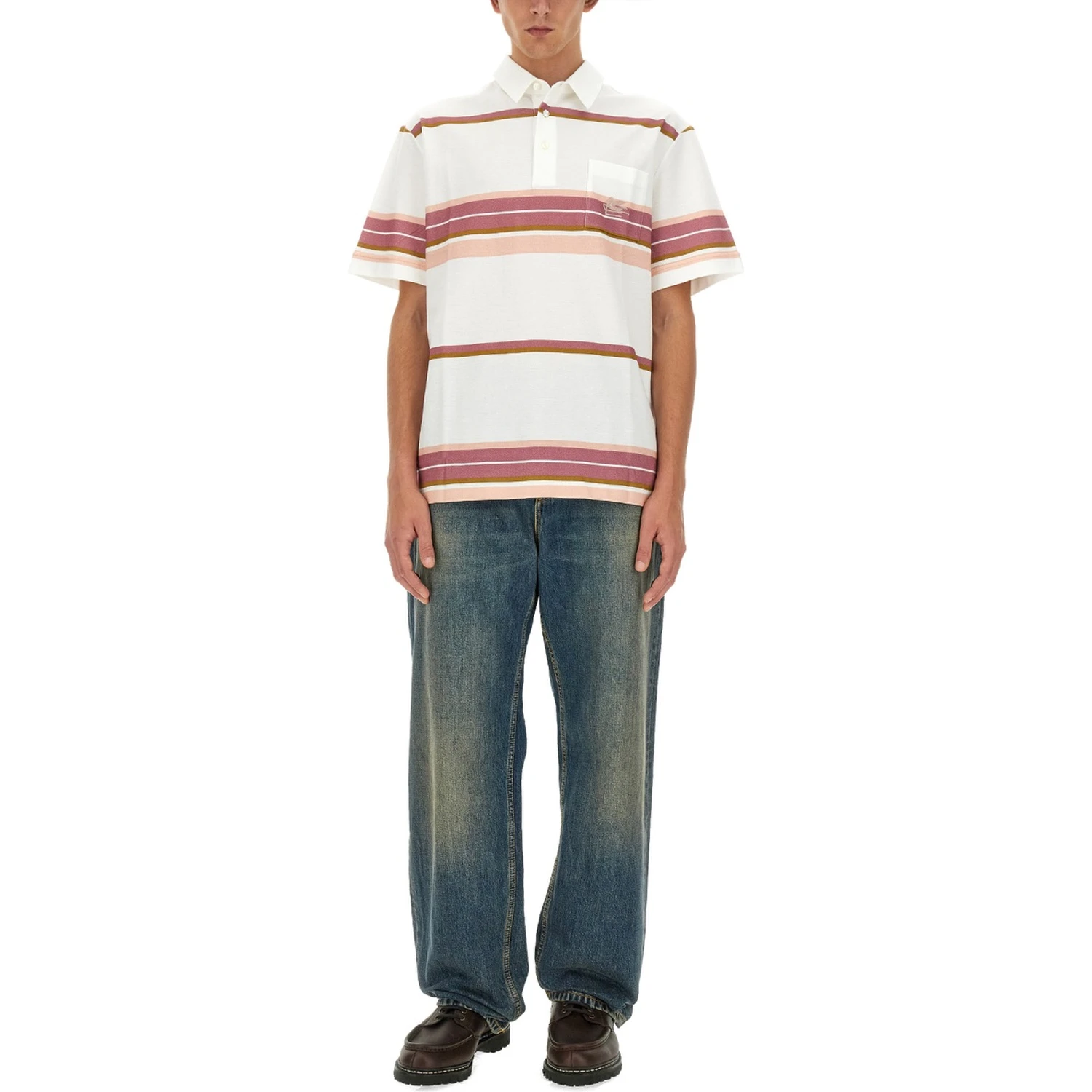 POLO SHIRT WITH PEGASUS EMBROIDERY