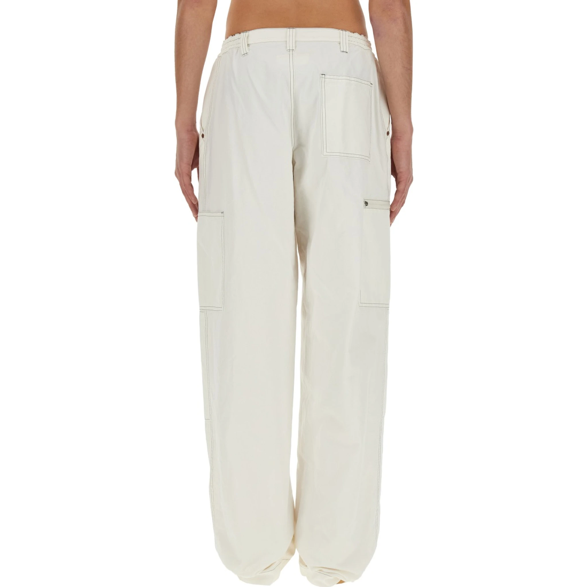 COTTON CANVAS PANTS