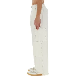 COTTON CANVAS PANTS