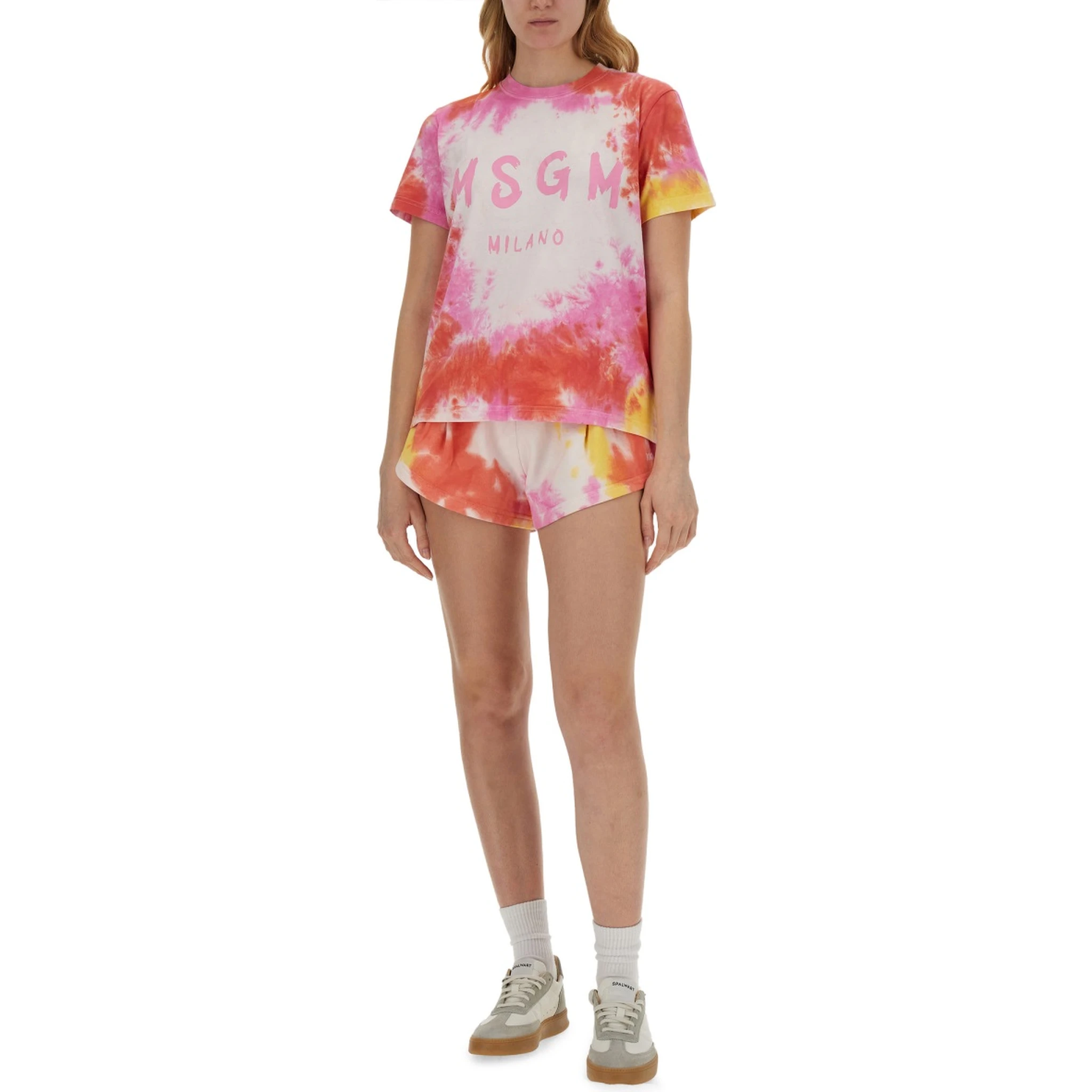 TIE-DYE BERMUDA SHORTS