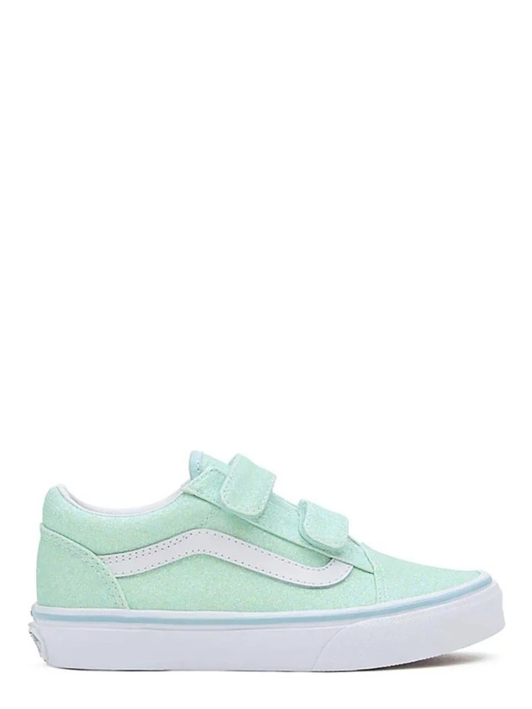 uy old skool v glitter pastel blue