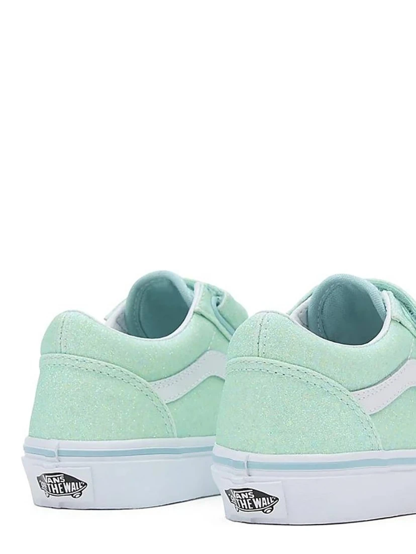 uy old skool v glitter pastel blue