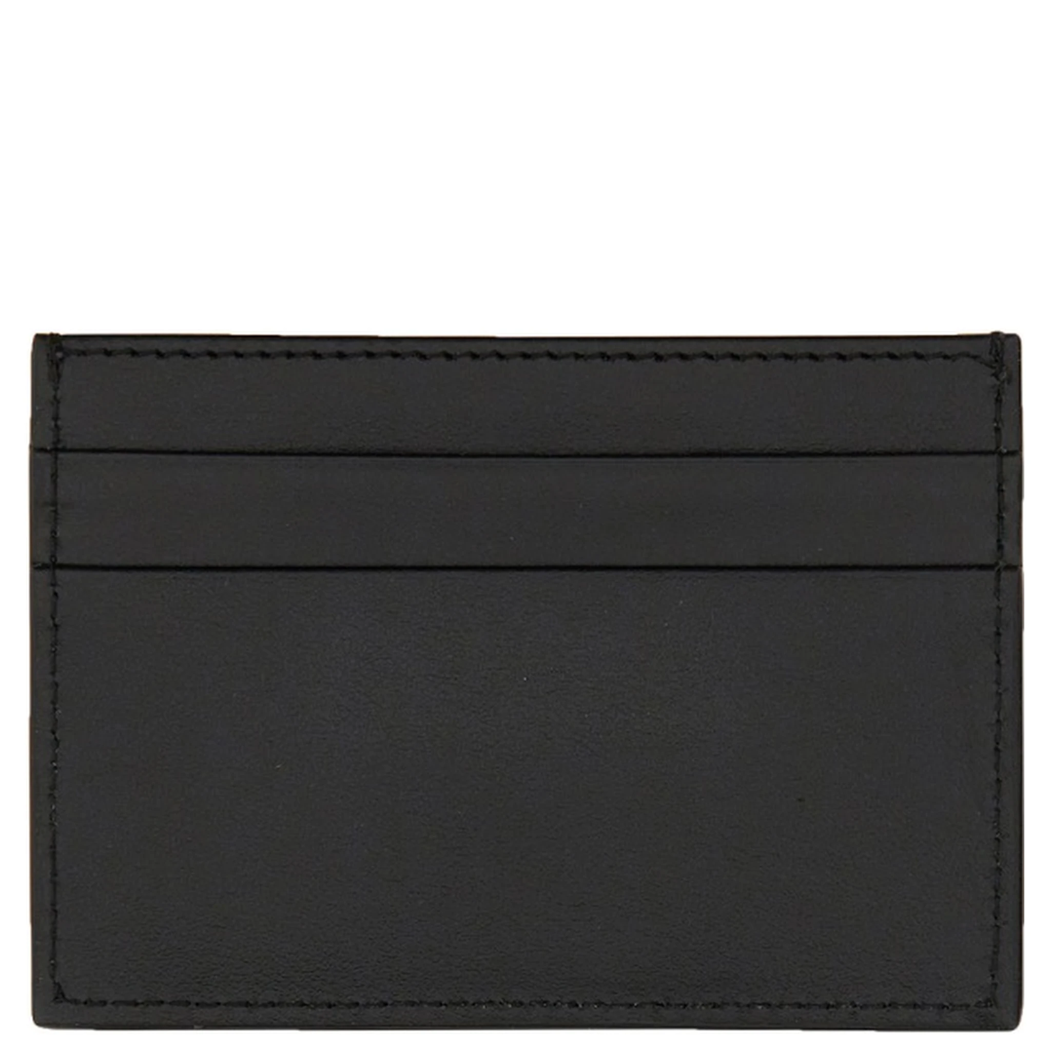 LEATHER CARD HOLDER WITH LOGO