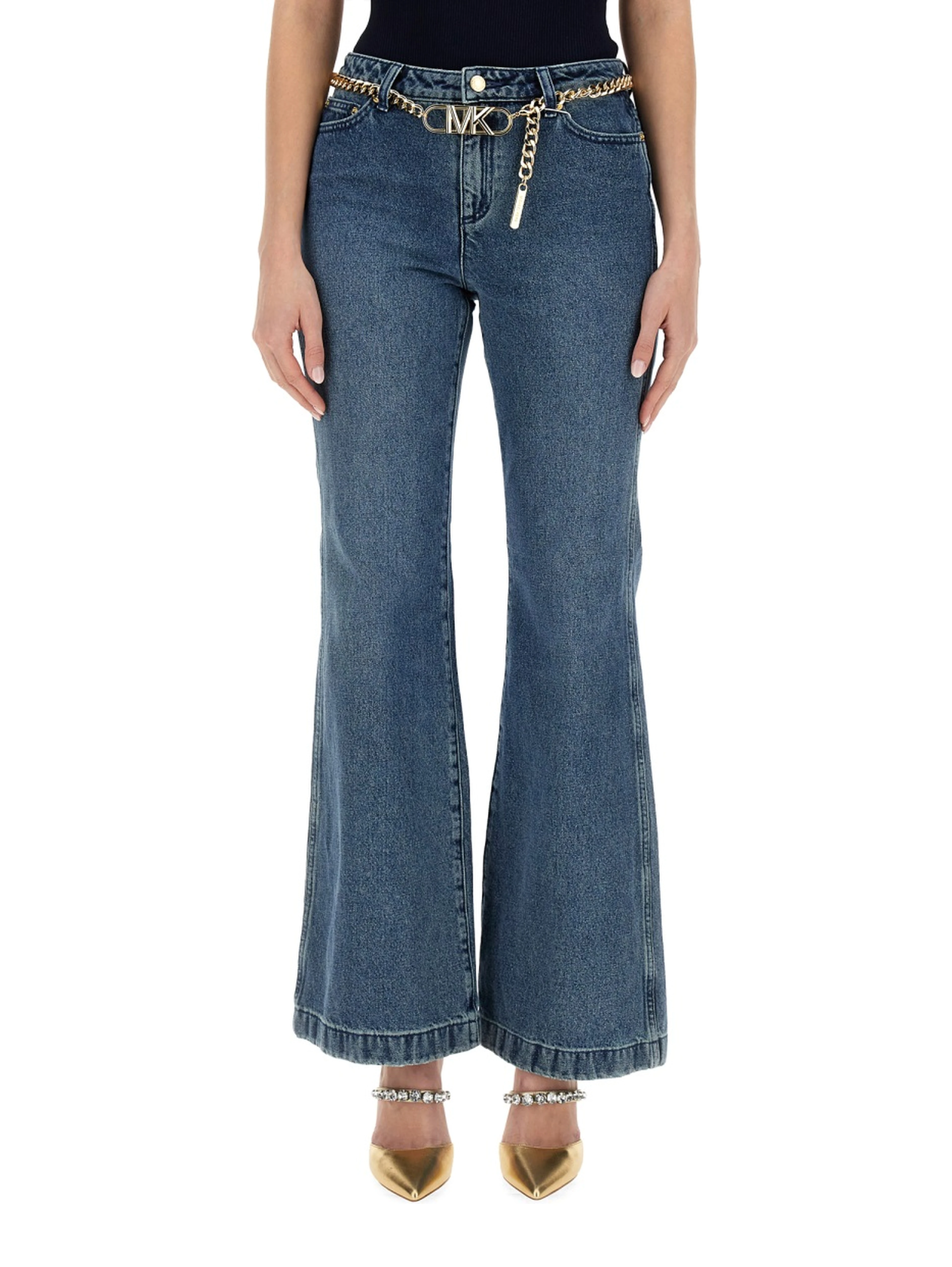 FLARE FIT JEANS