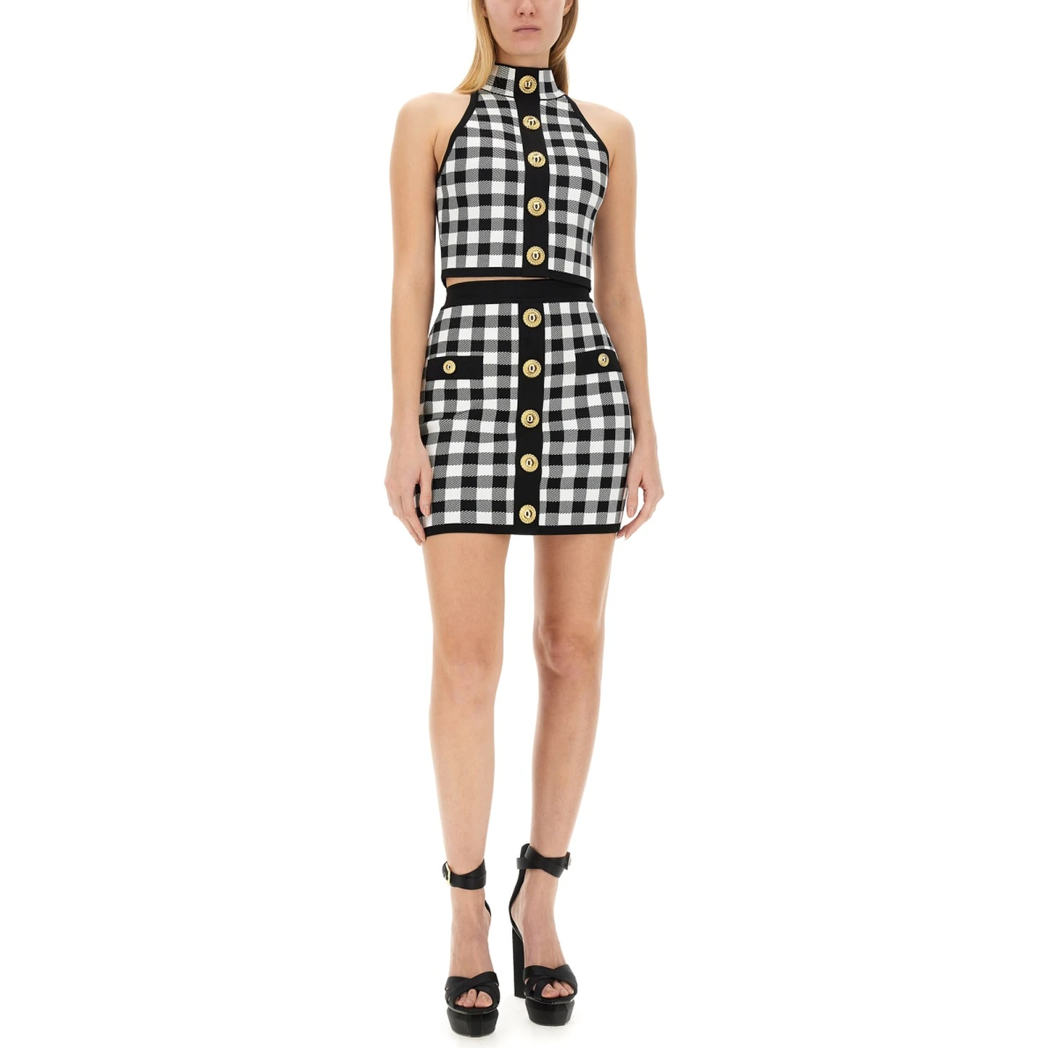 "VICHY" SKIRT