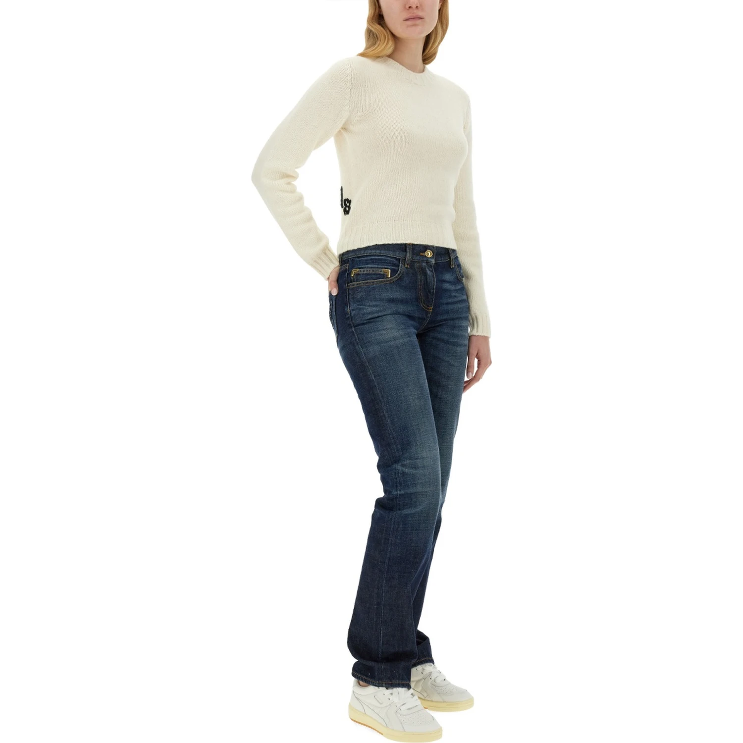 STRAIGHT LEG JEANS