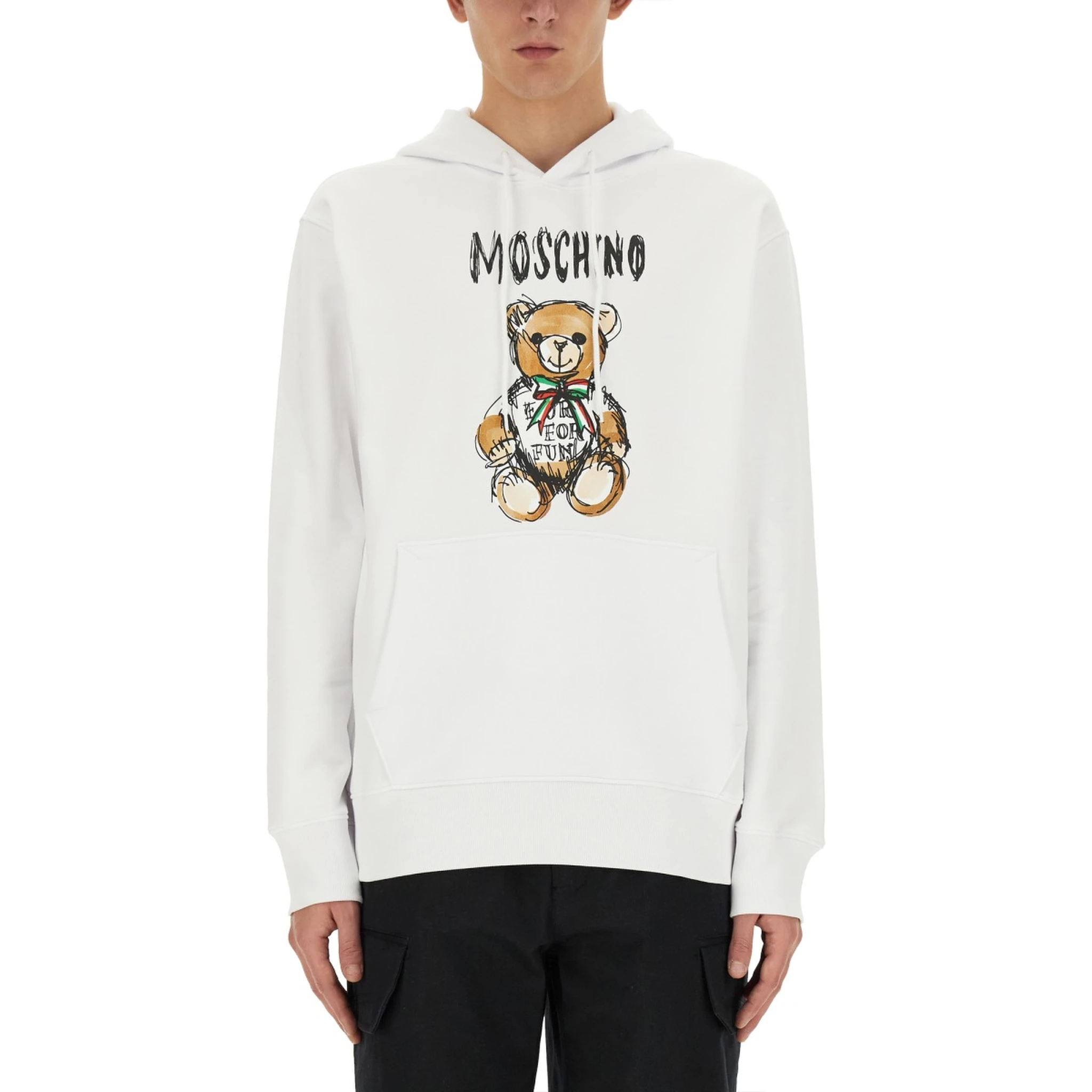 TEDDY PRINT SWEATSHIRT