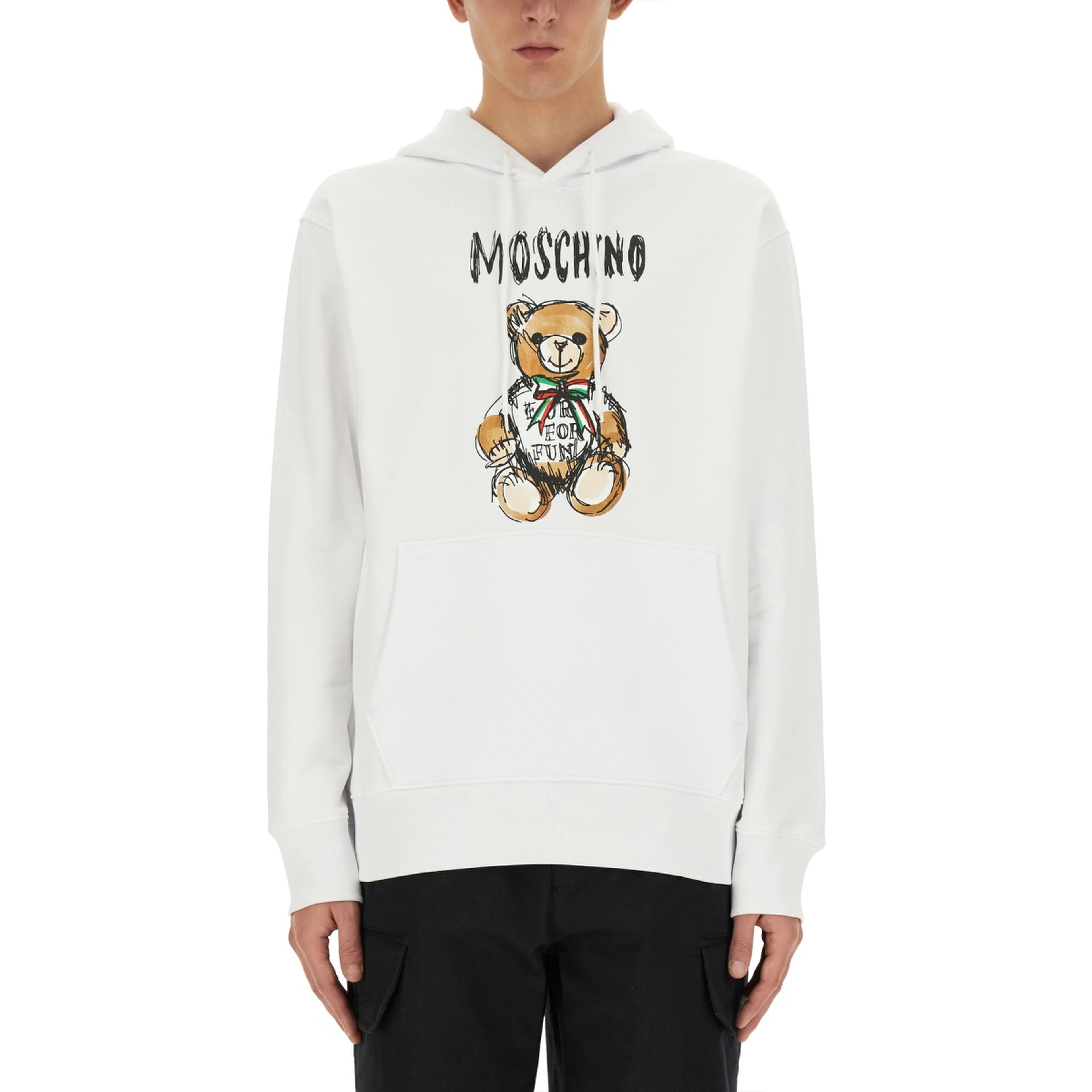 TEDDY PRINT SWEATSHIRT