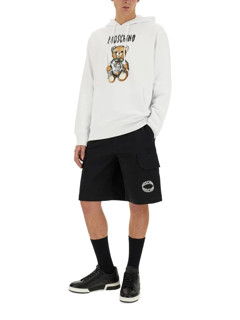 TEDDY PRINT SWEATSHIRT