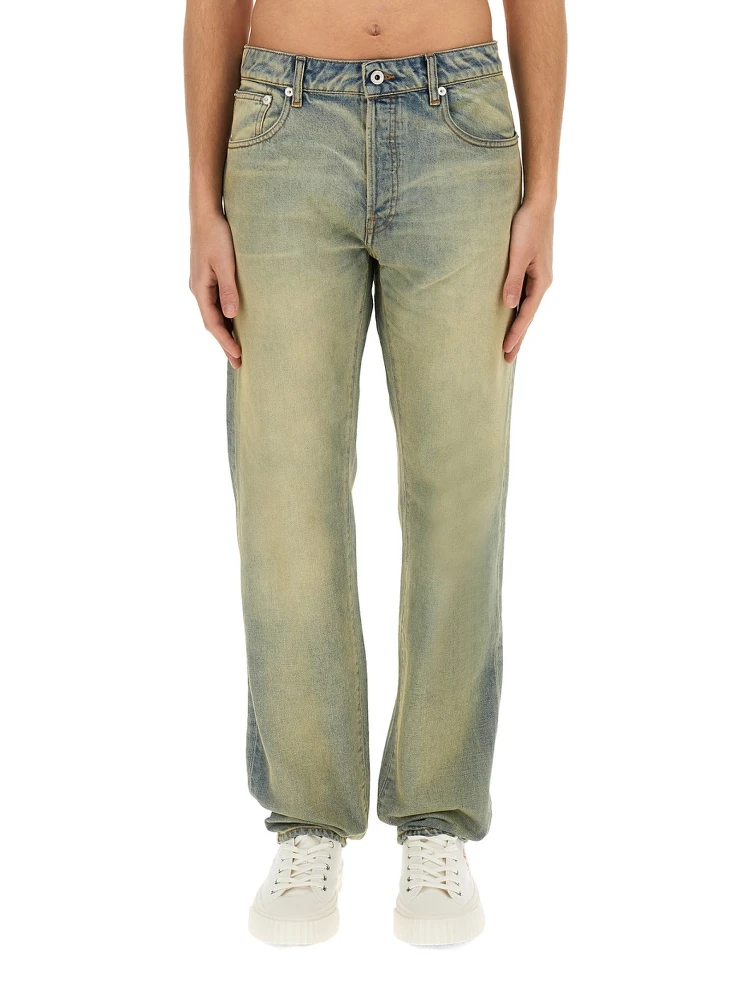 SLIM BARA JEANS 'KENZO DRAWN VARSITY'