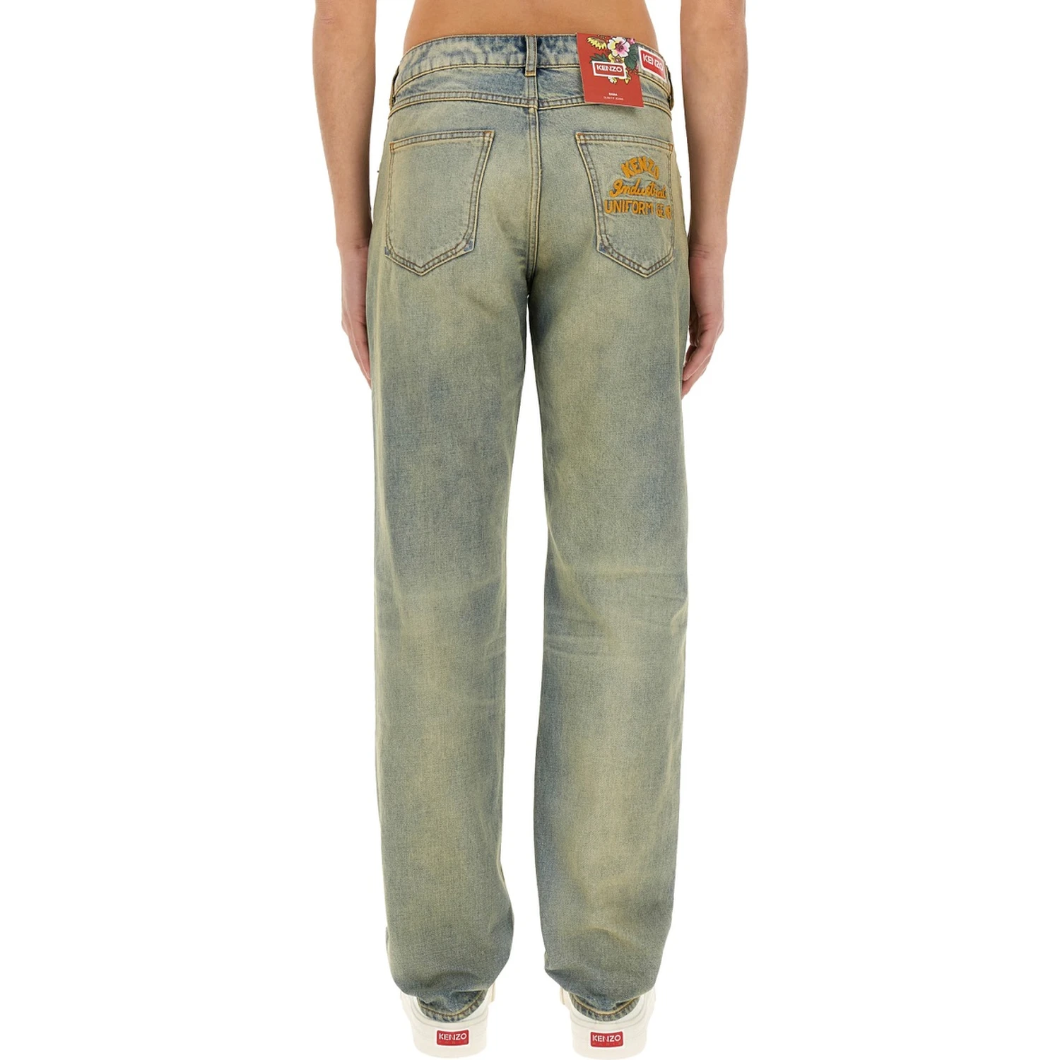 SLIM BARA JEANS 'KENZO DRAWN VARSITY'