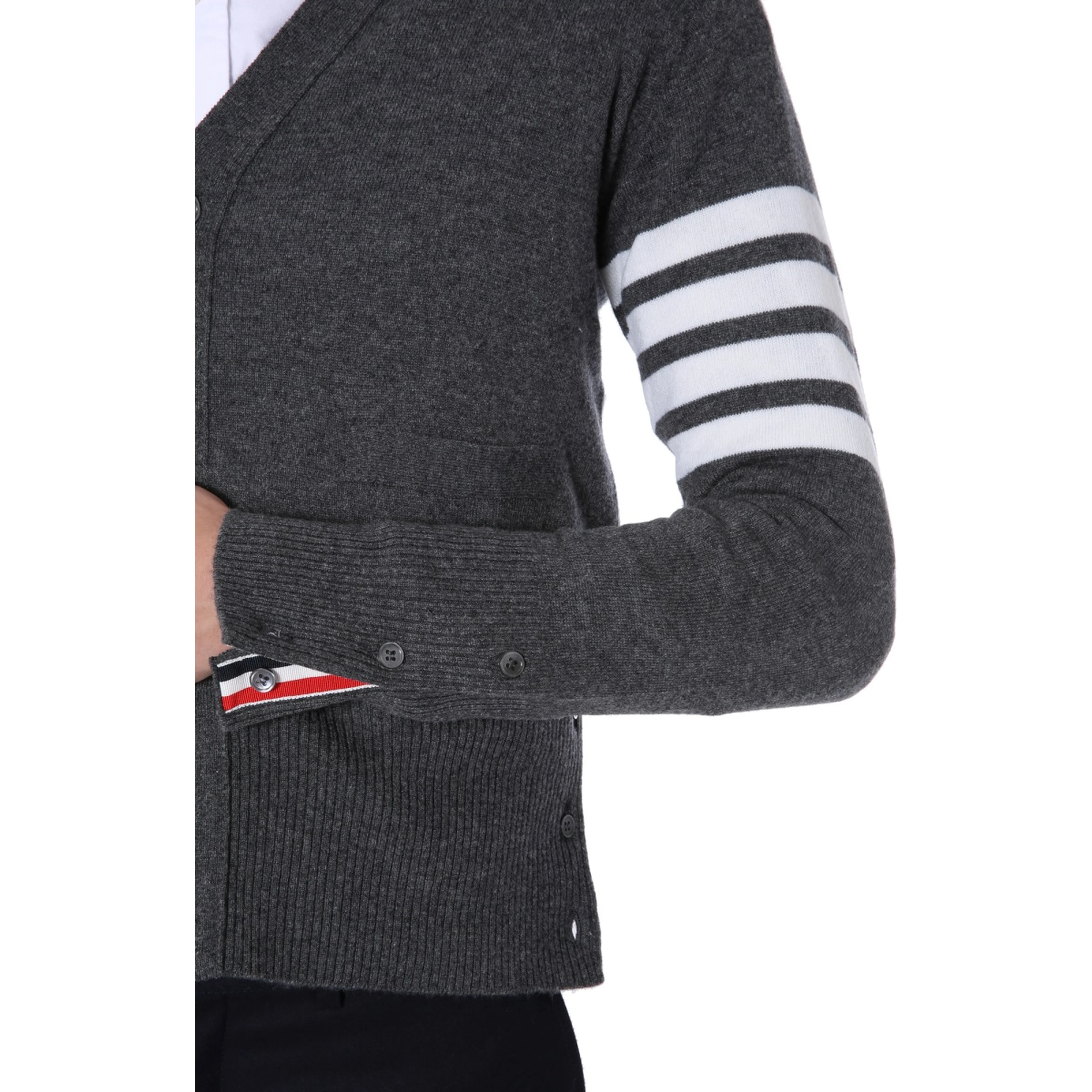 V-NECK CARDIGAN