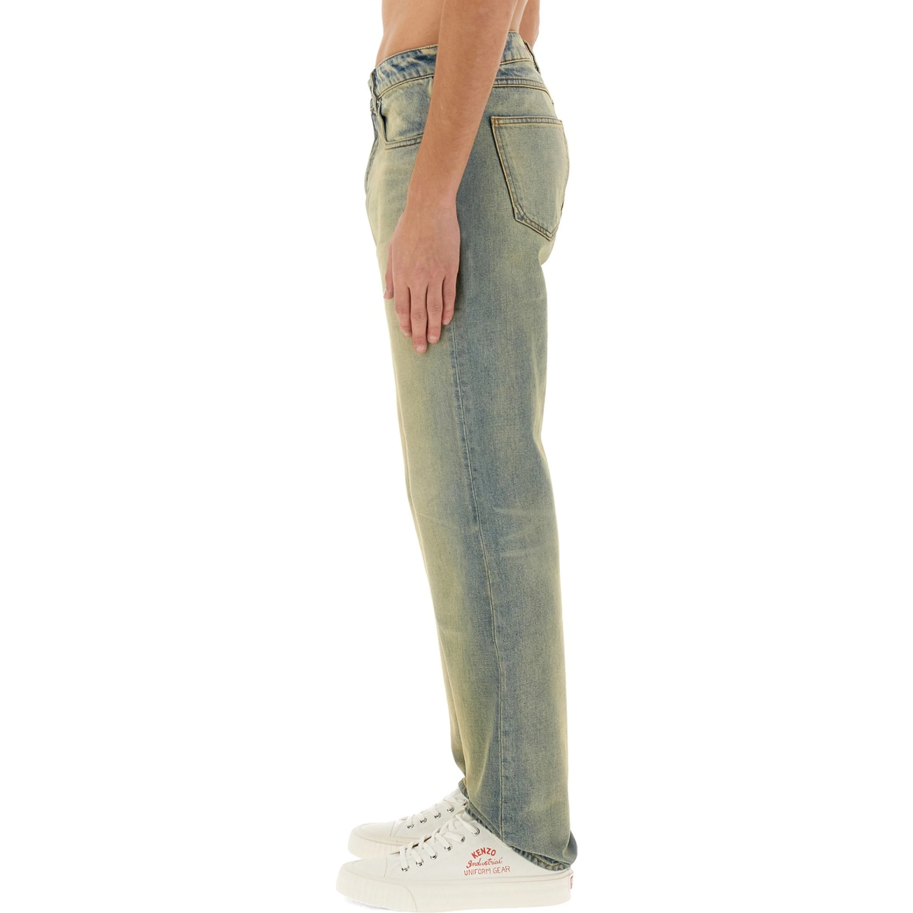 SLIM BARA JEANS 'KENZO DRAWN VARSITY'