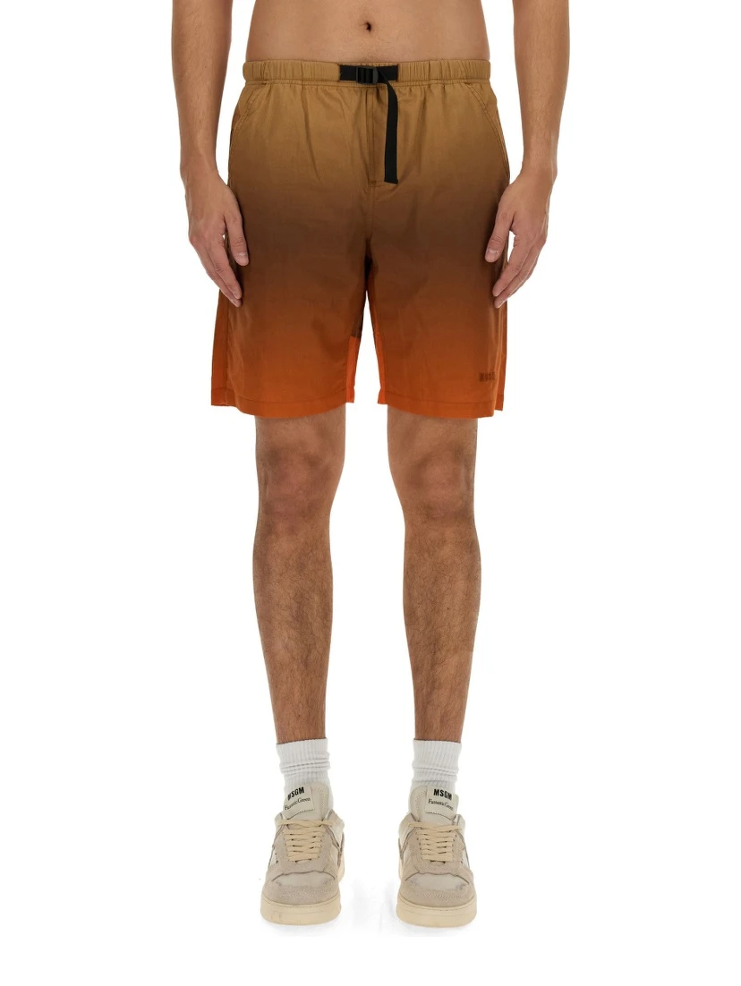 COTTON BERMUDA SHORTS