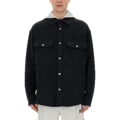 SHIRT-JACKET WITH MONOGRAM