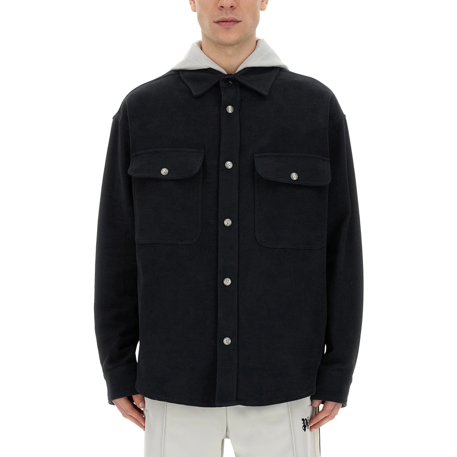 SHIRT-JACKET WITH MONOGRAM