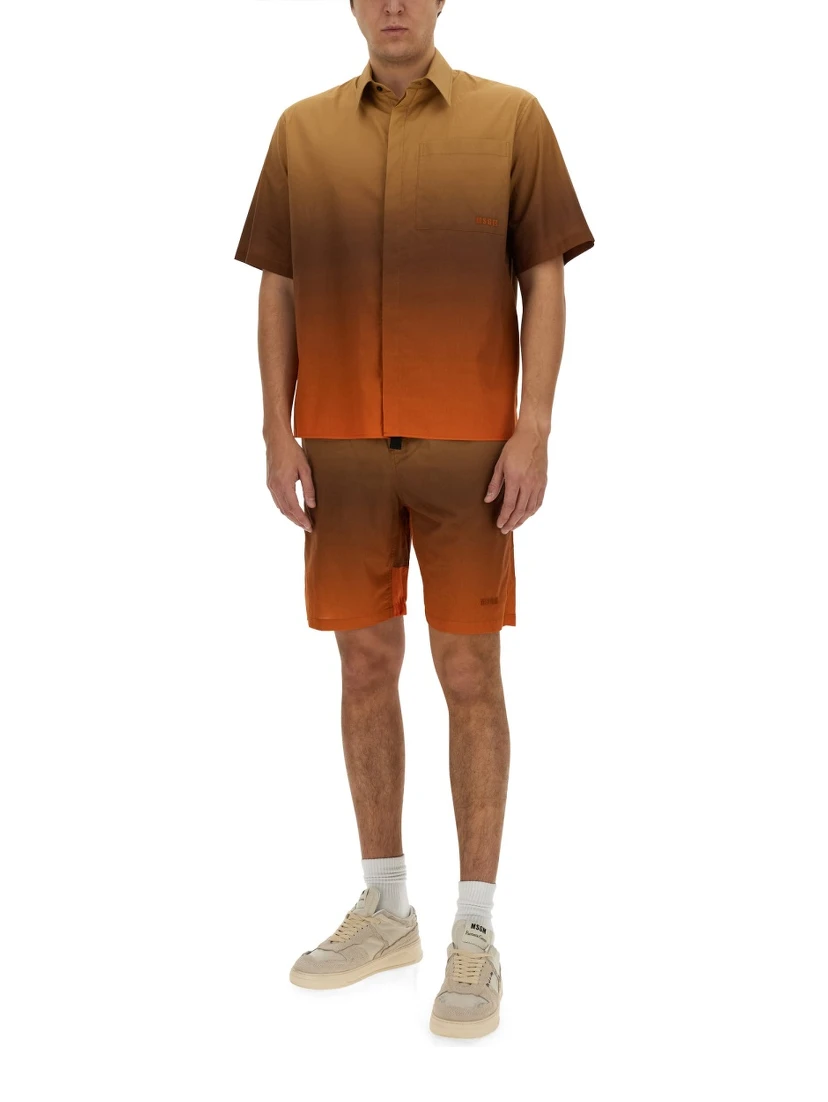 COTTON BERMUDA SHORTS