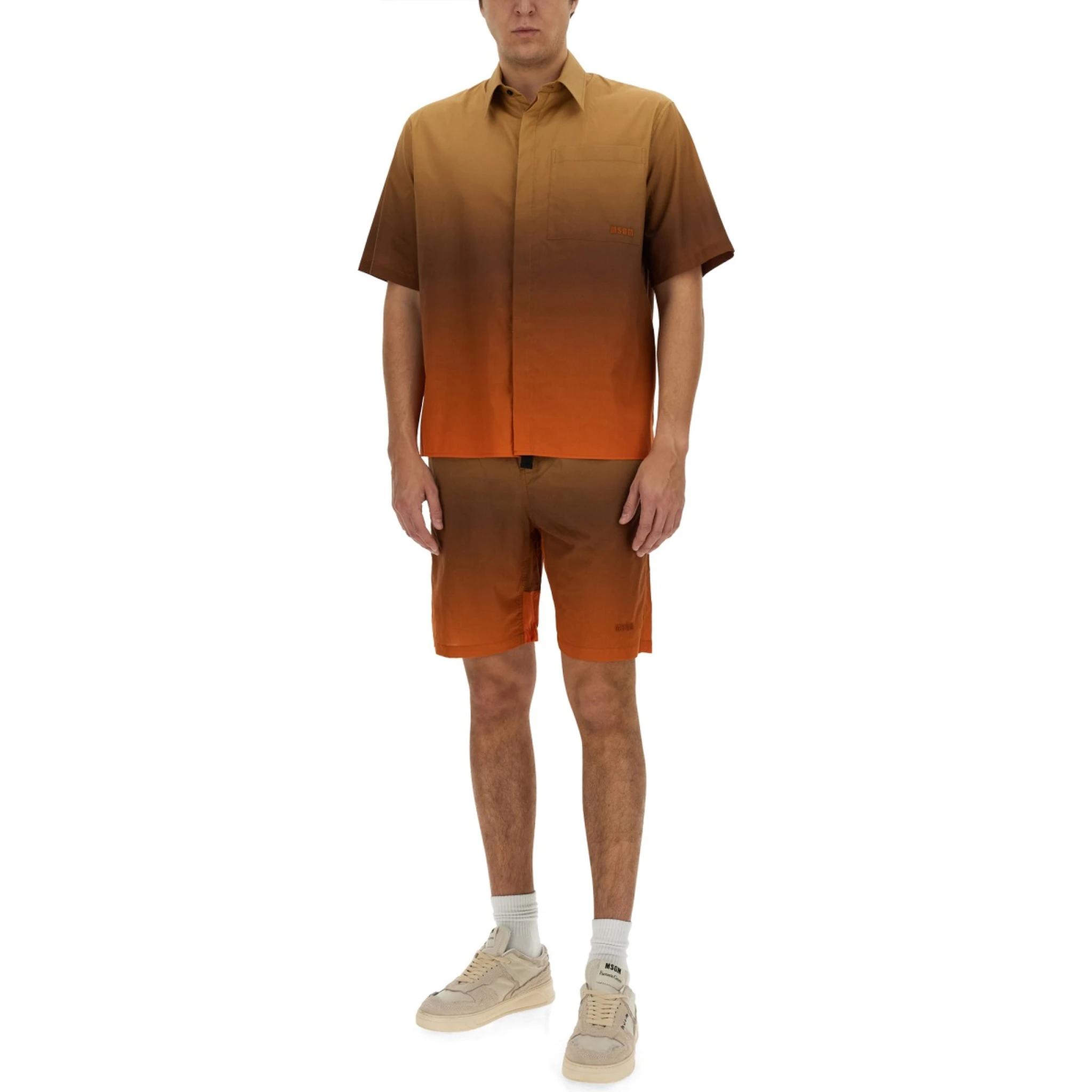 COTTON BERMUDA SHORTS