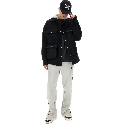 SHIRT-JACKET WITH MONOGRAM