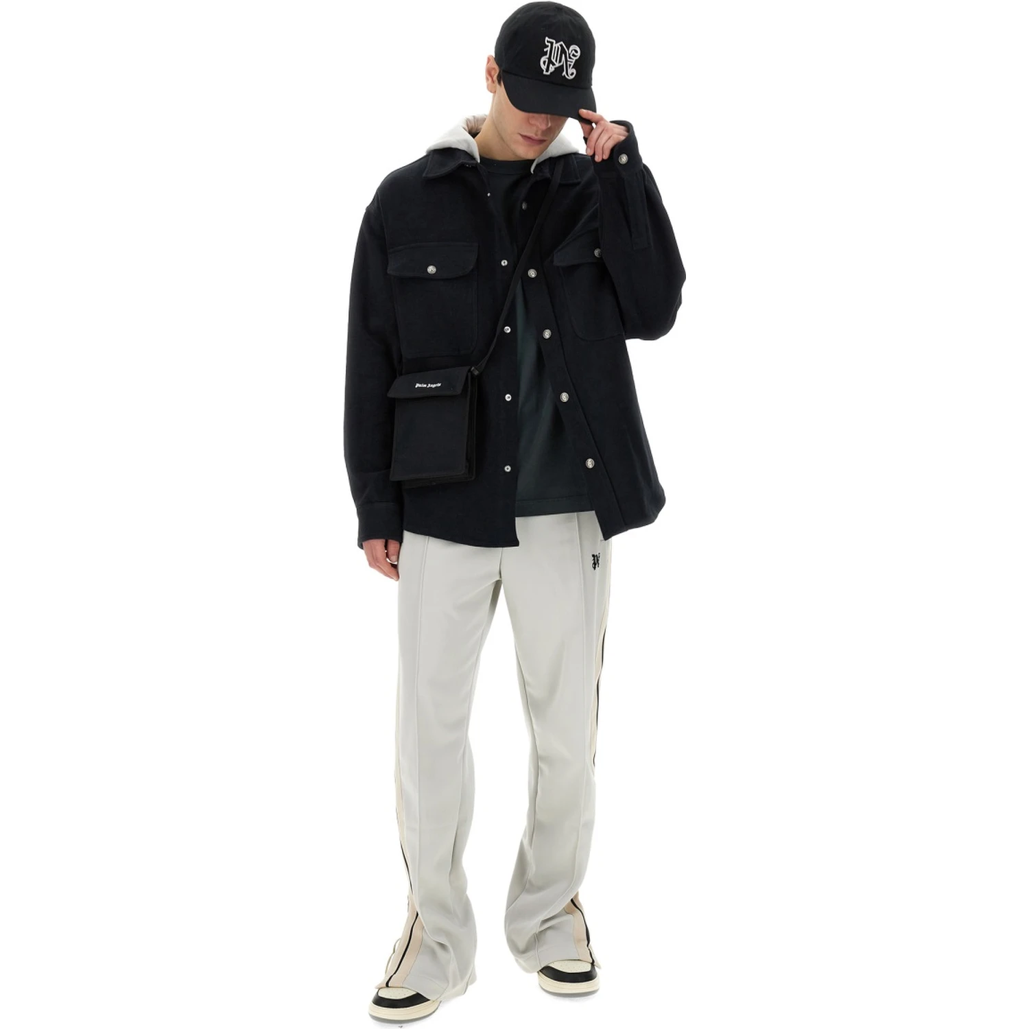 SHIRT-JACKET WITH MONOGRAM