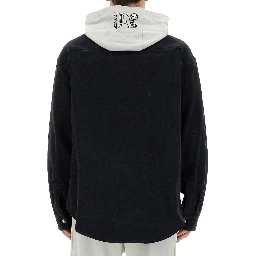 SHIRT-JACKET WITH MONOGRAM