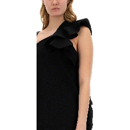 DRESS WITH RUFFLES