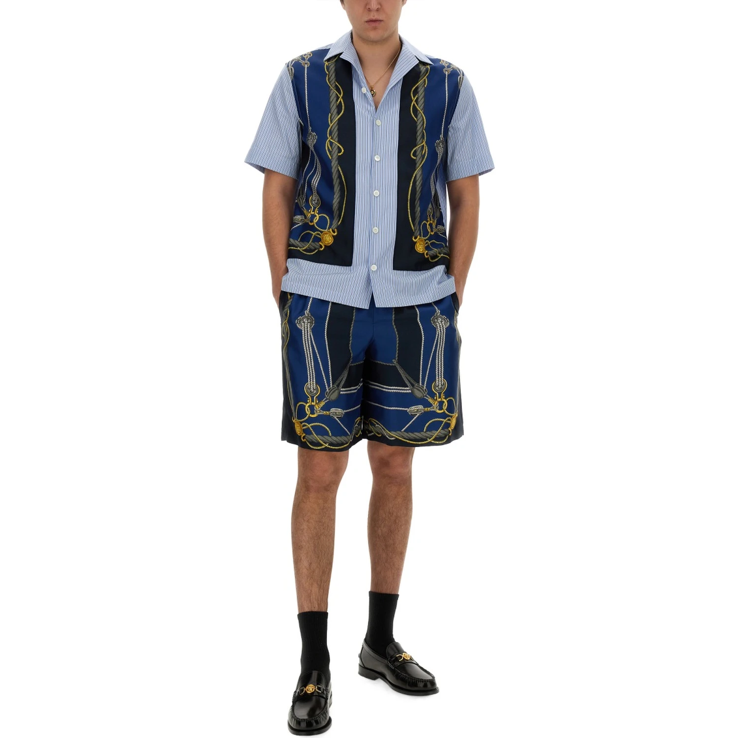TWILL BERMUDA SHORTS