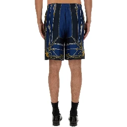 شورت برمودا من قماش التويل