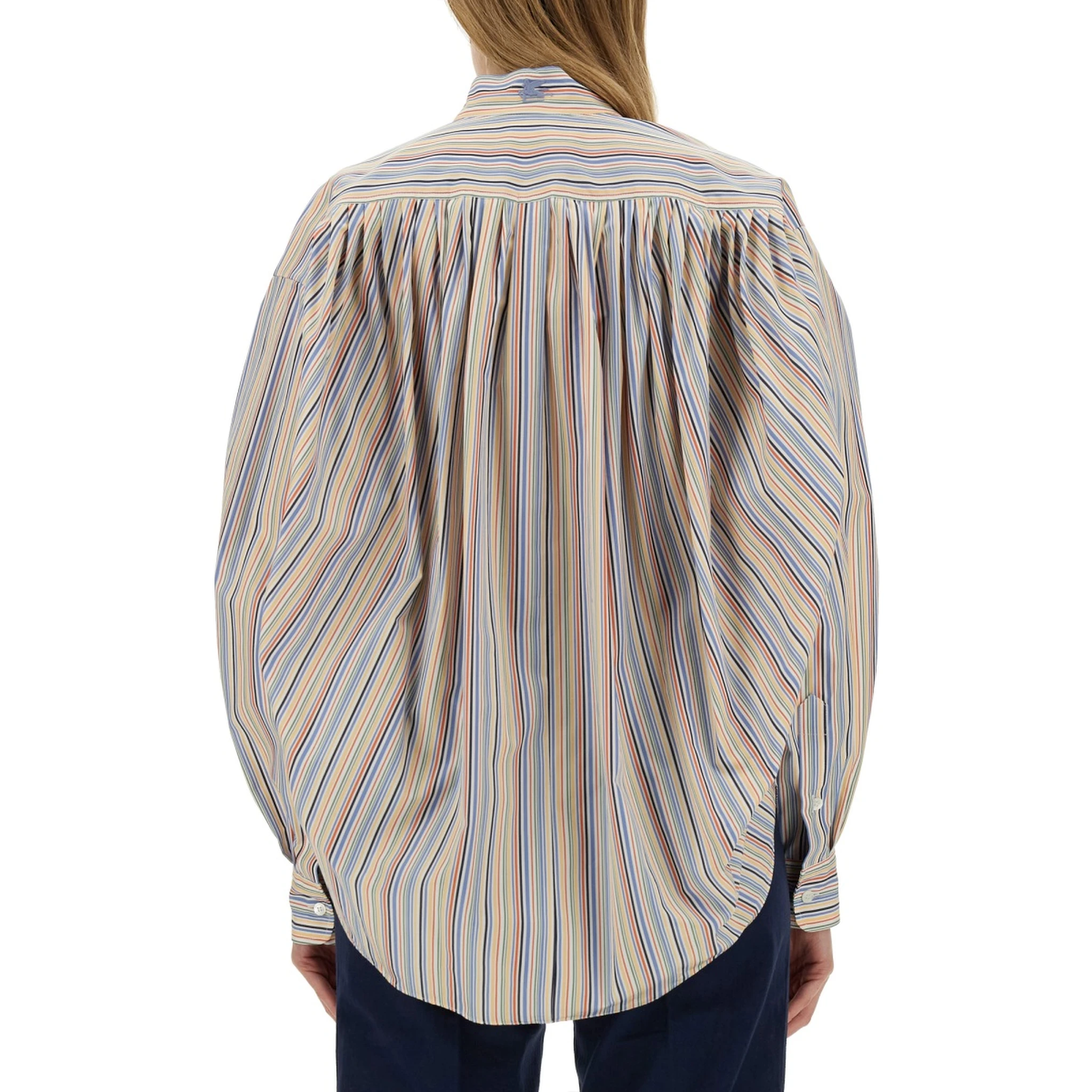 BLOUSE WITH STRIPE PATTERN