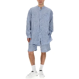 SHIRT WITH MANDARIN COLLAR