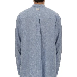 SHIRT WITH MANDARIN COLLAR