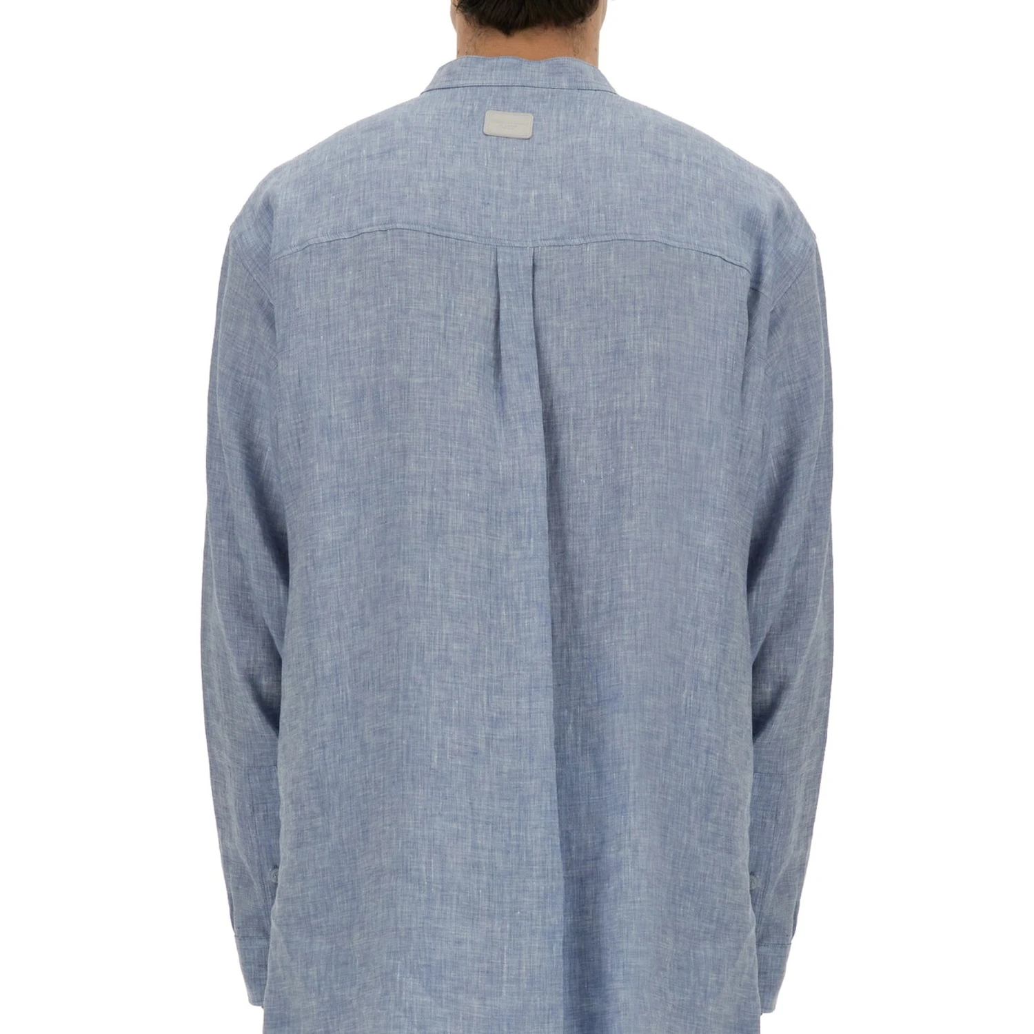SHIRT WITH MANDARIN COLLAR