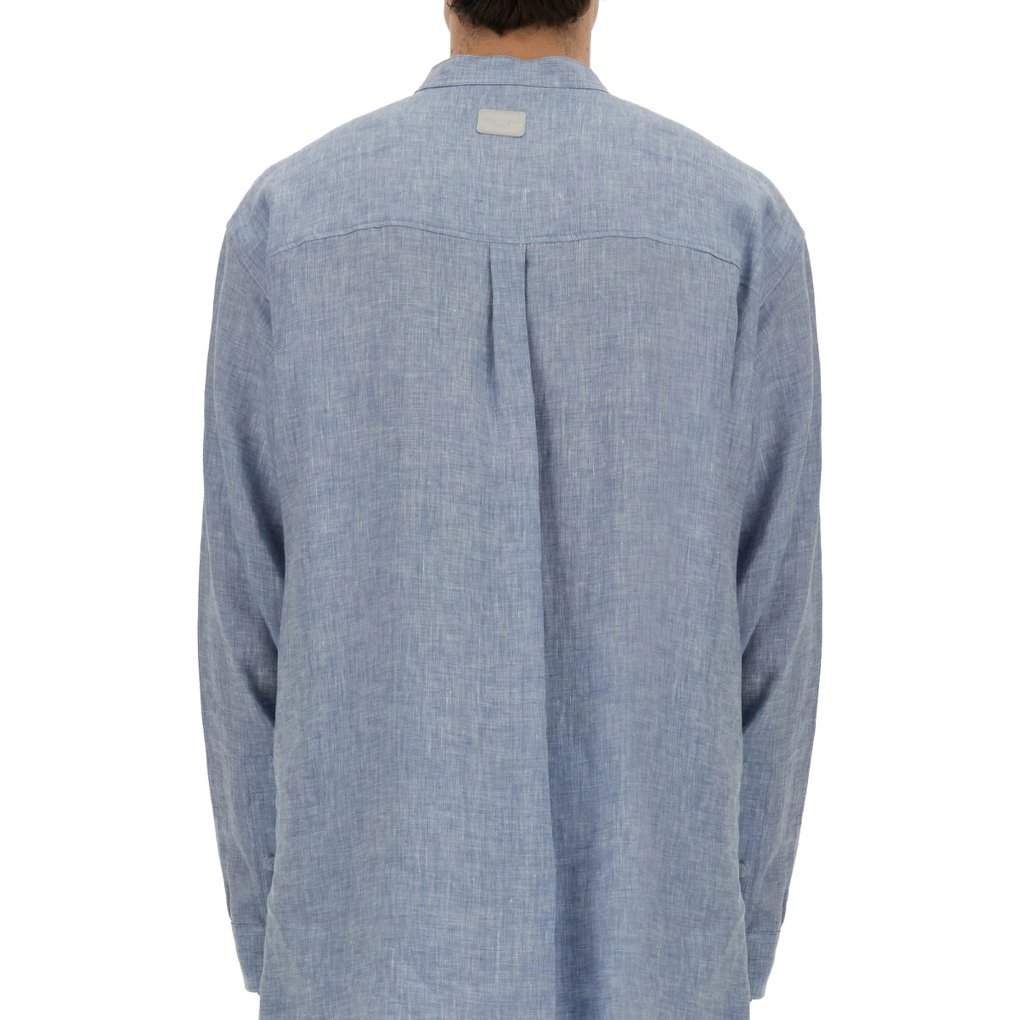 SHIRT WITH MANDARIN COLLAR