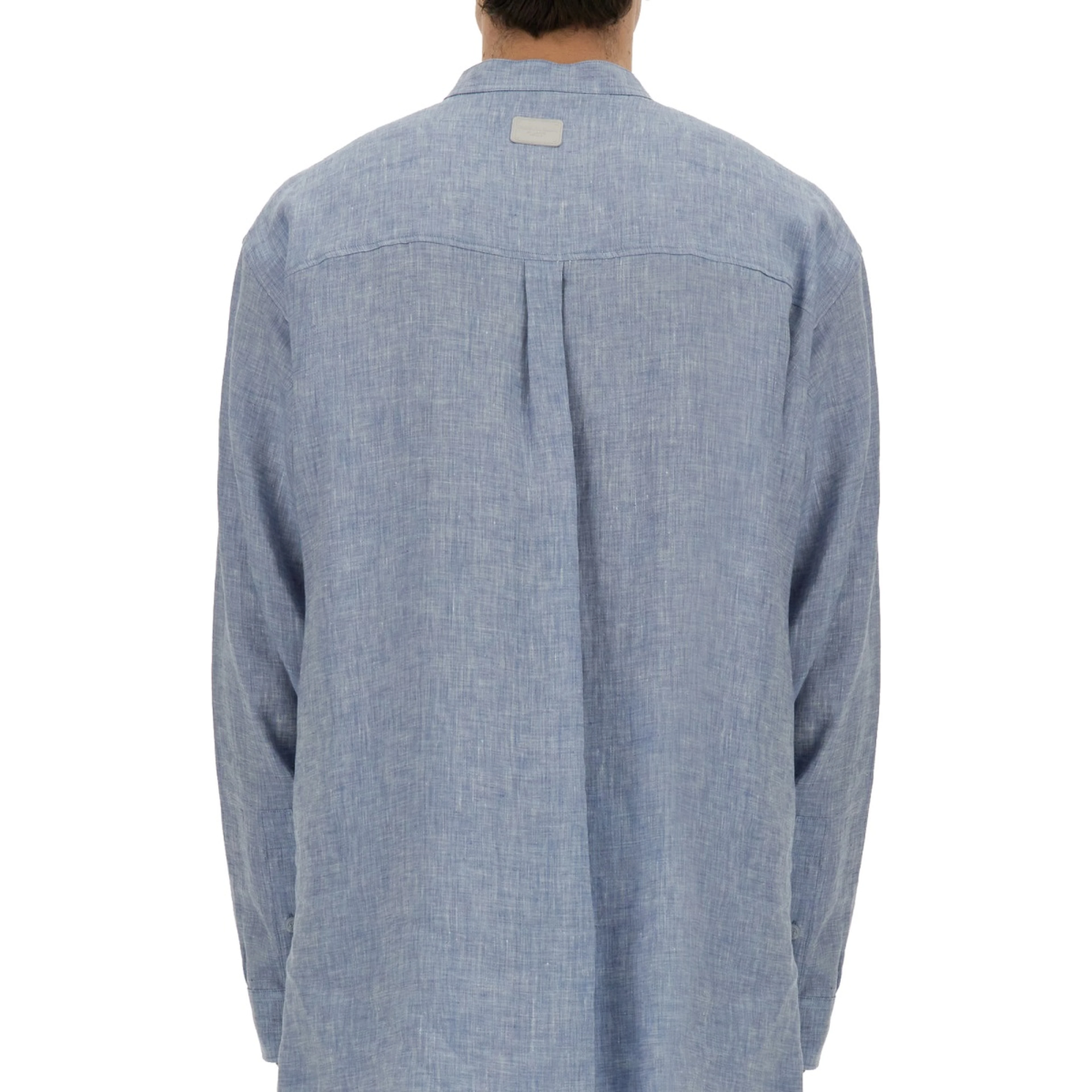 SHIRT WITH MANDARIN COLLAR