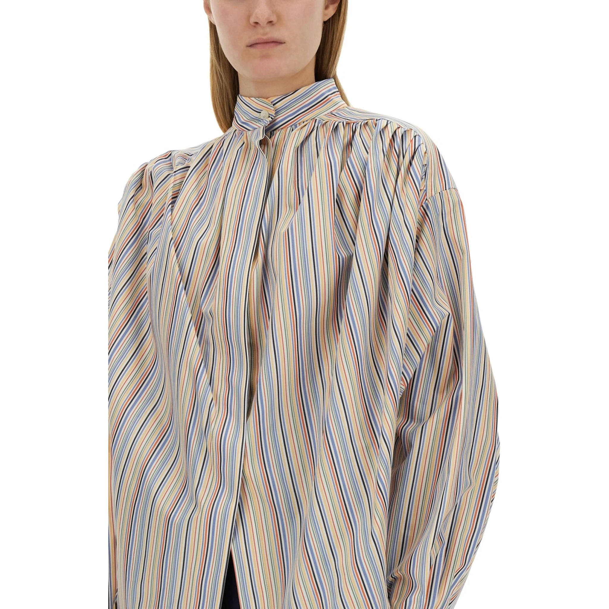 BLOUSE WITH STRIPE PATTERN