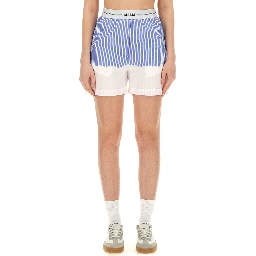 SHORTS WITH LOGO BAND