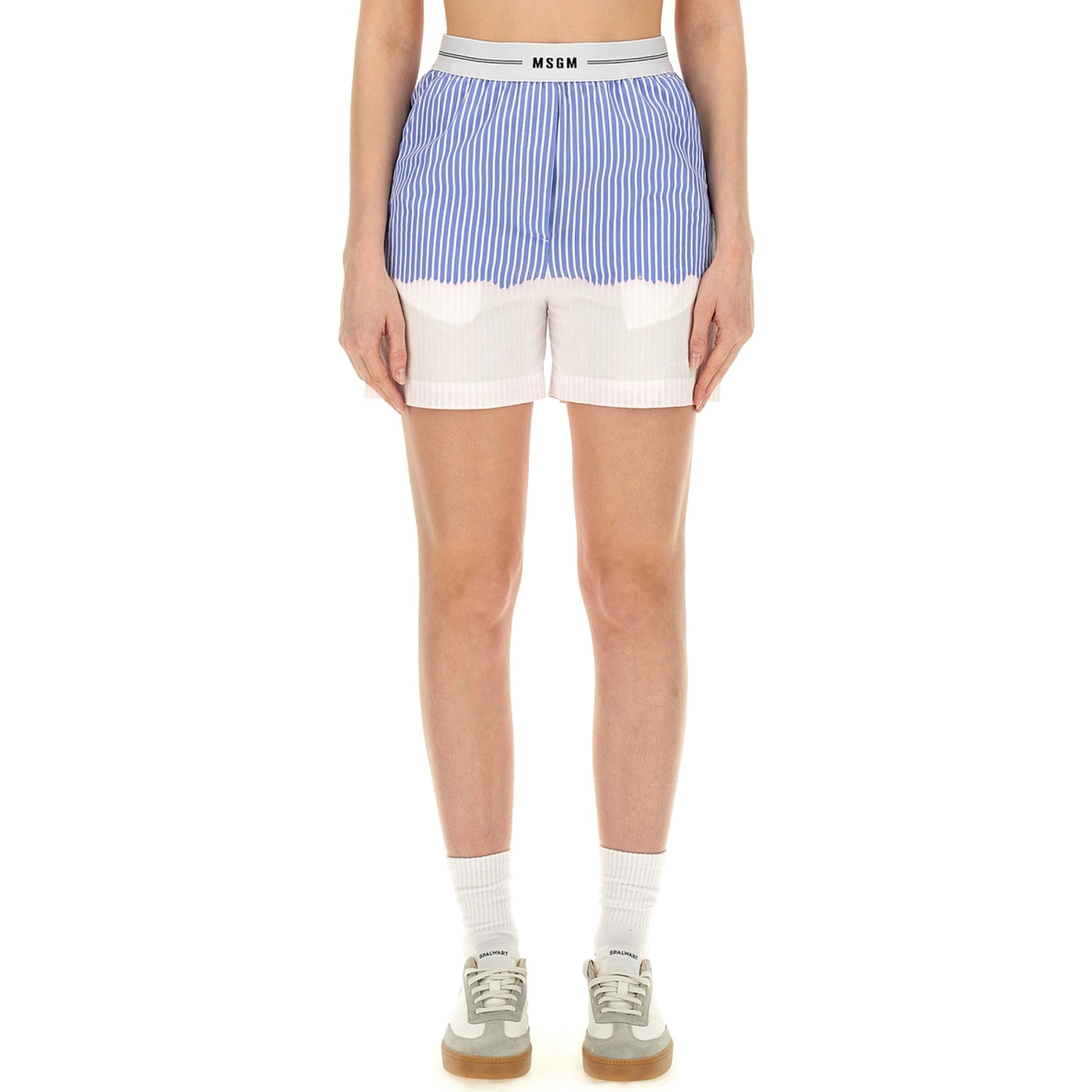 SHORTS WITH LOGO BAND