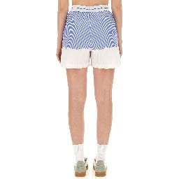 SHORTS WITH LOGO BAND
