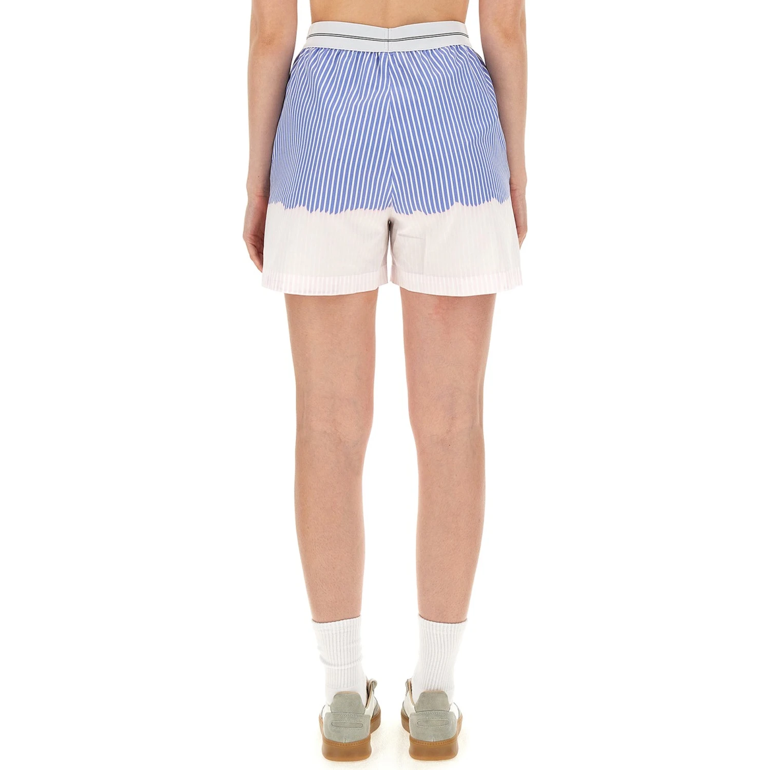 SHORTS WITH LOGO BAND