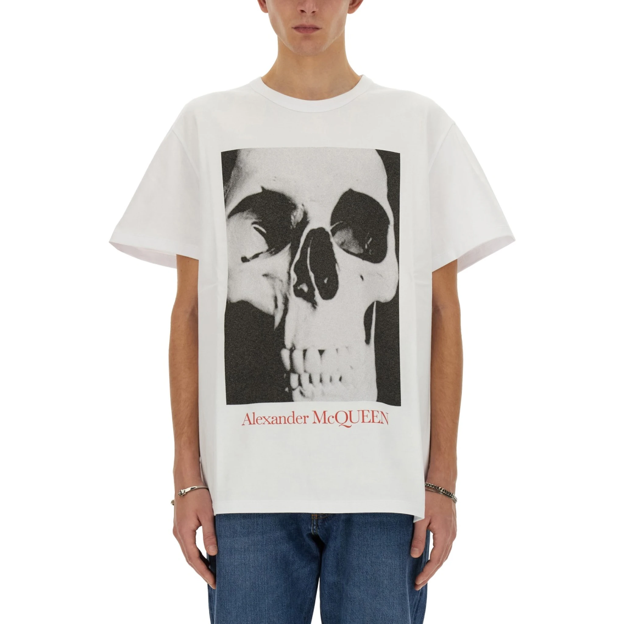 SKULL PRINT T-SHIRT