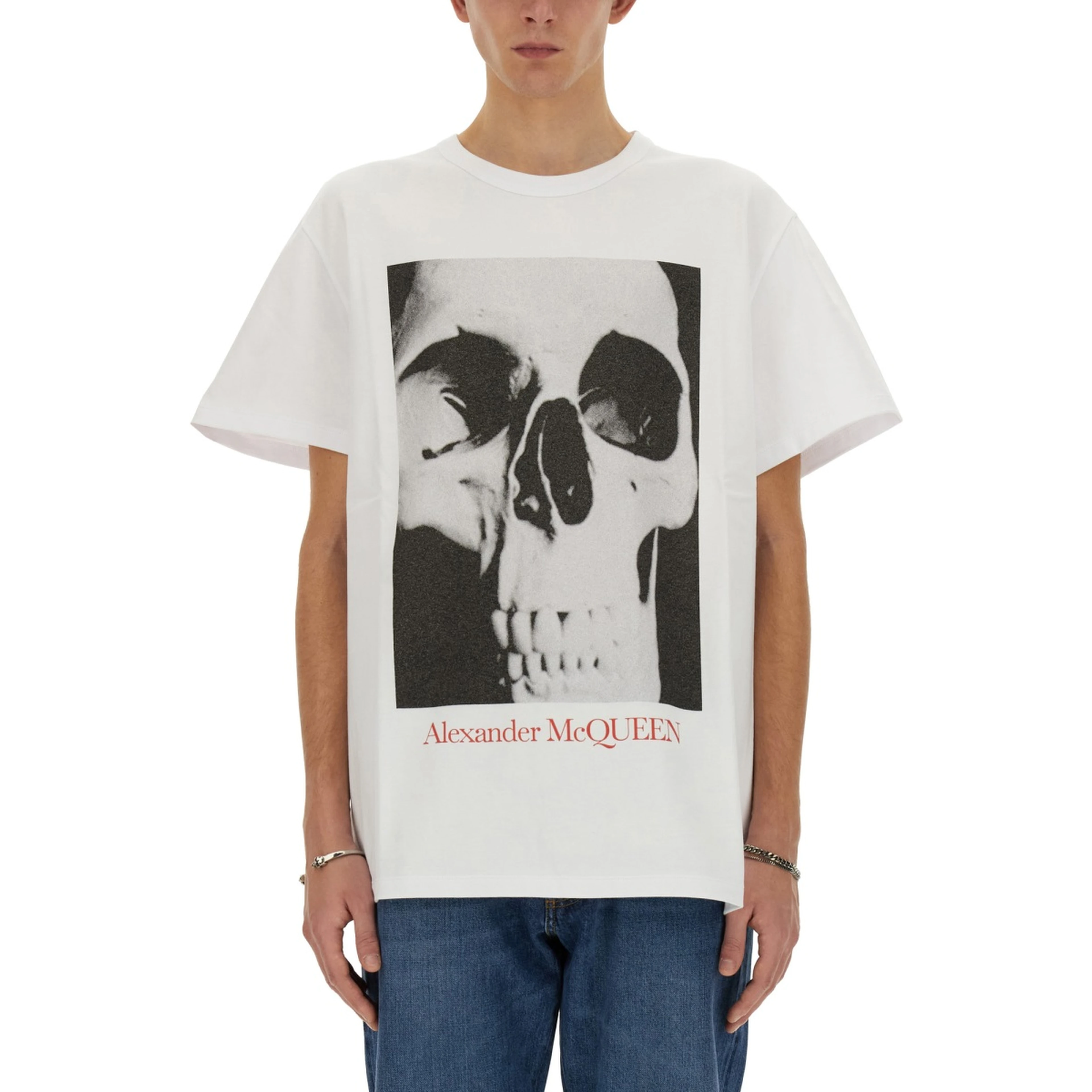 SKULL PRINT T-SHIRT