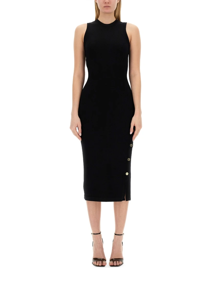 BUTTONED DRESS