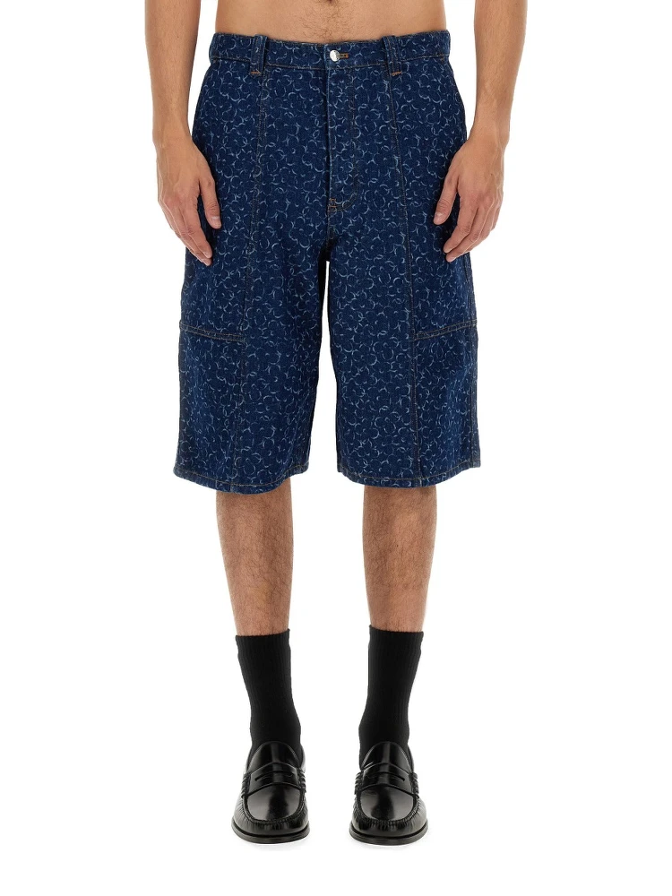 DENIM BERMUDA SHORTS