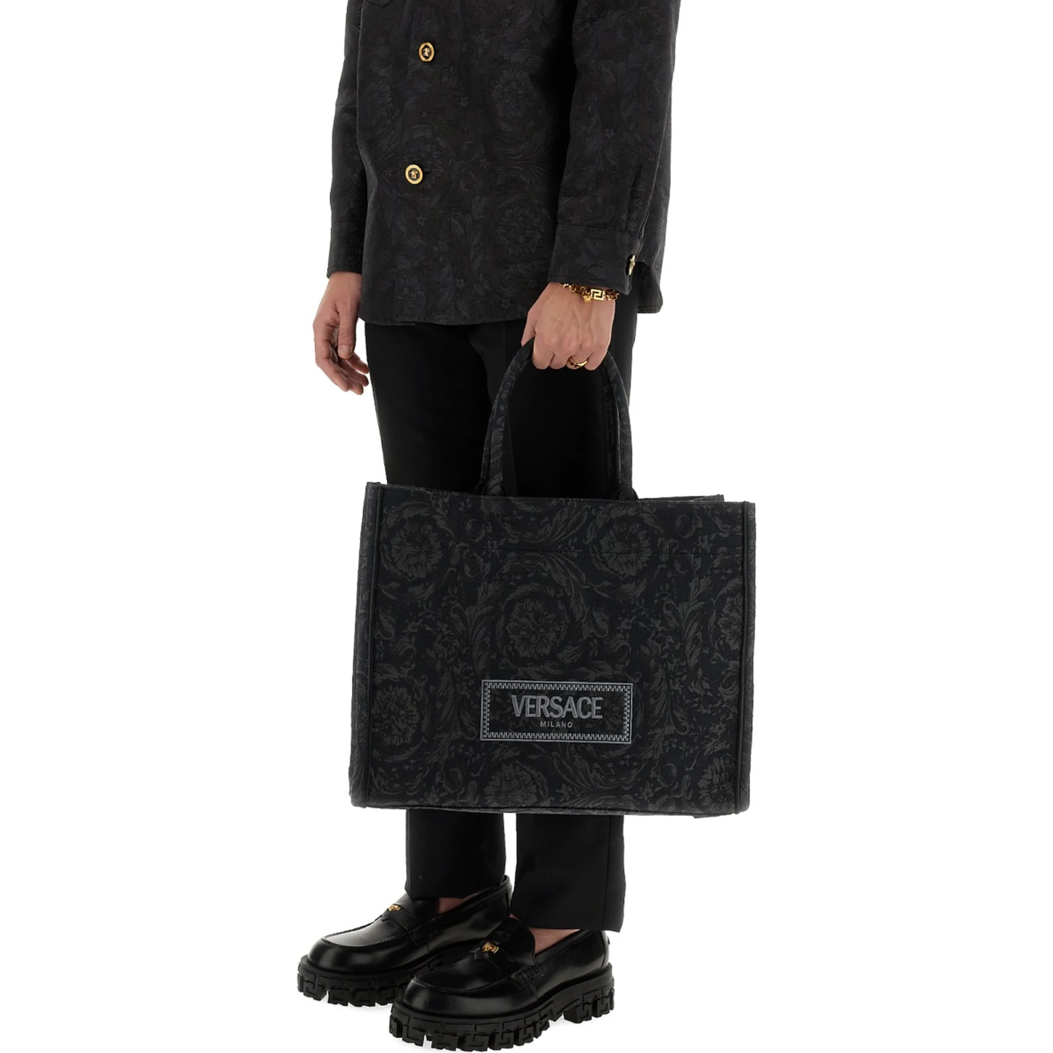 LARGE SHOPPER BAG "ATHENA BAROQUE"