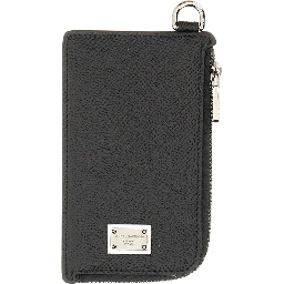 CARD HOLDER WITH LOGO PLAQUE