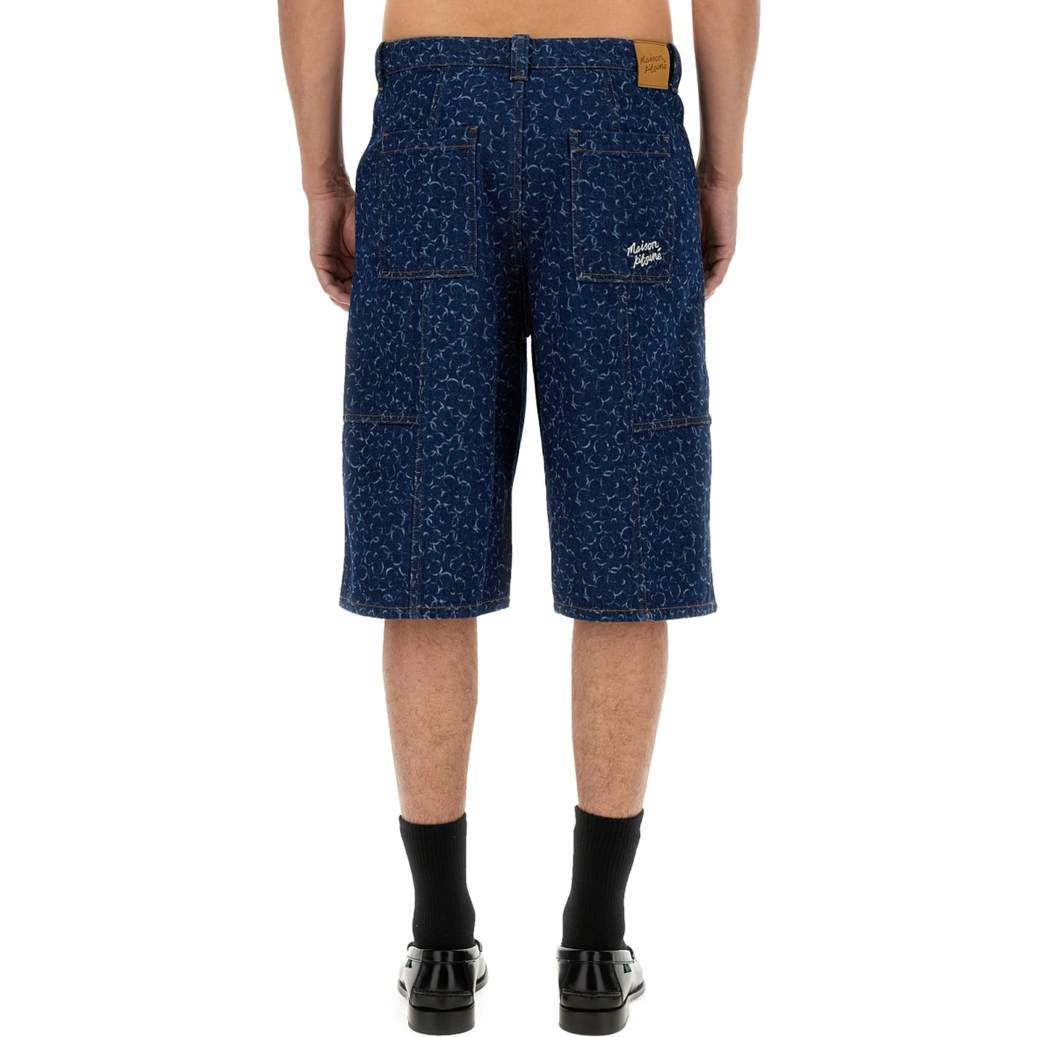 DENIM BERMUDA SHORTS