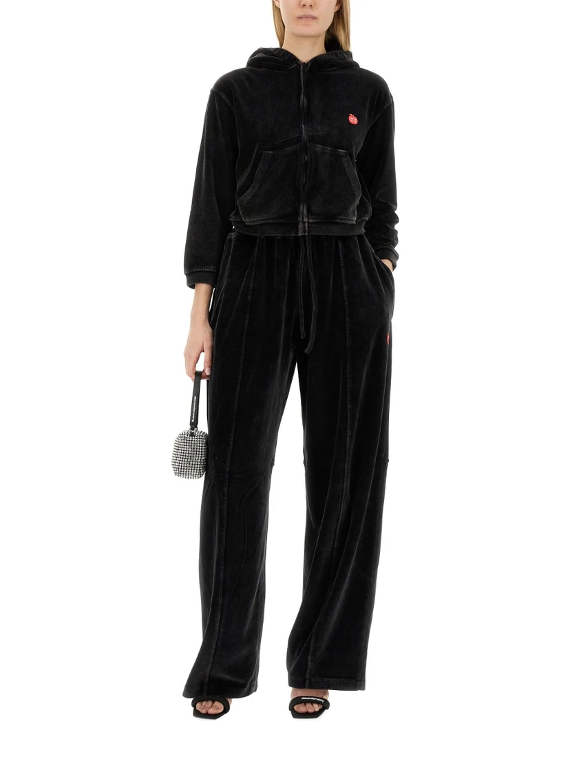 VELOUR SWEATSHIRT