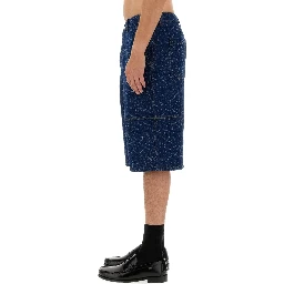 DENIM BERMUDA SHORTS