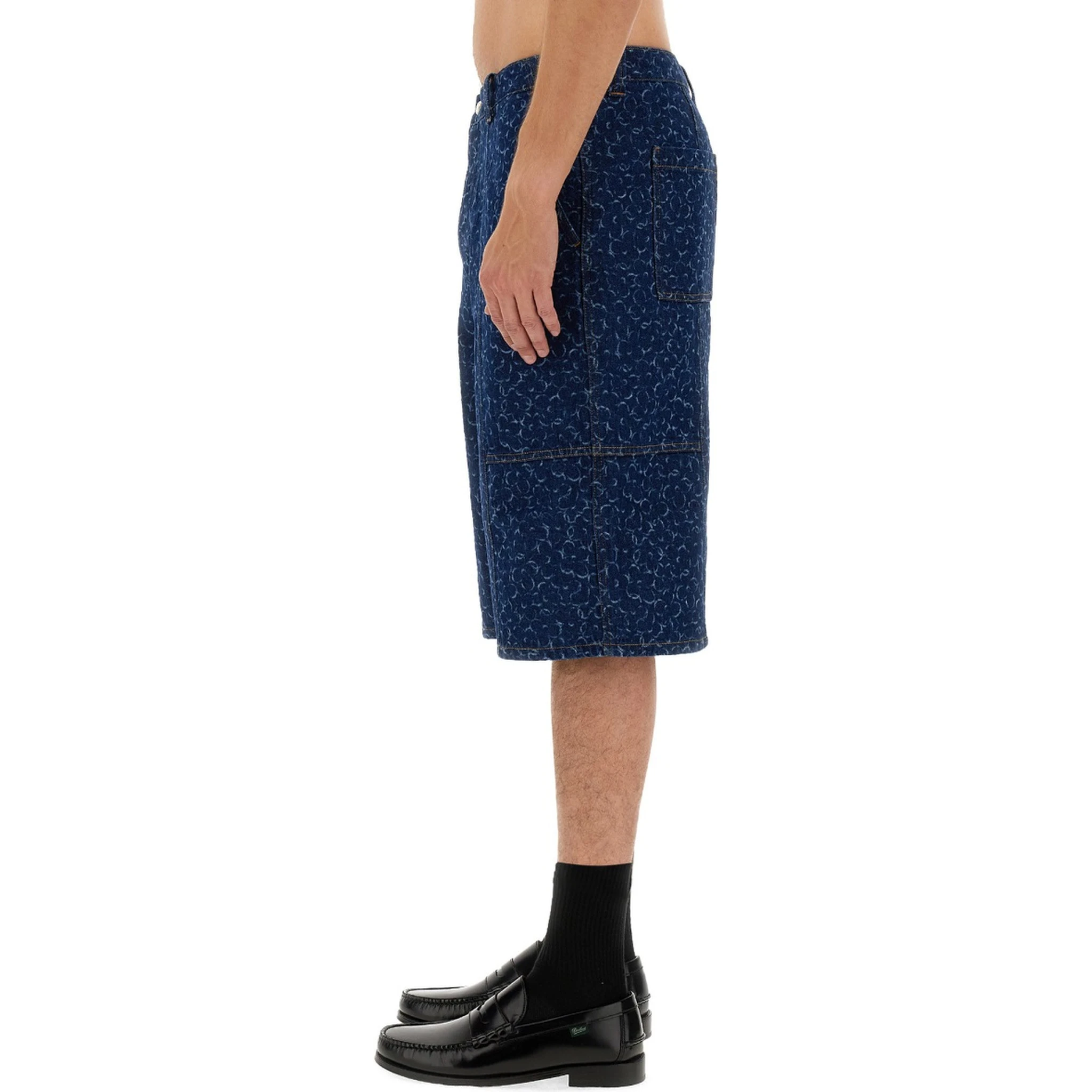 DENIM BERMUDA SHORTS