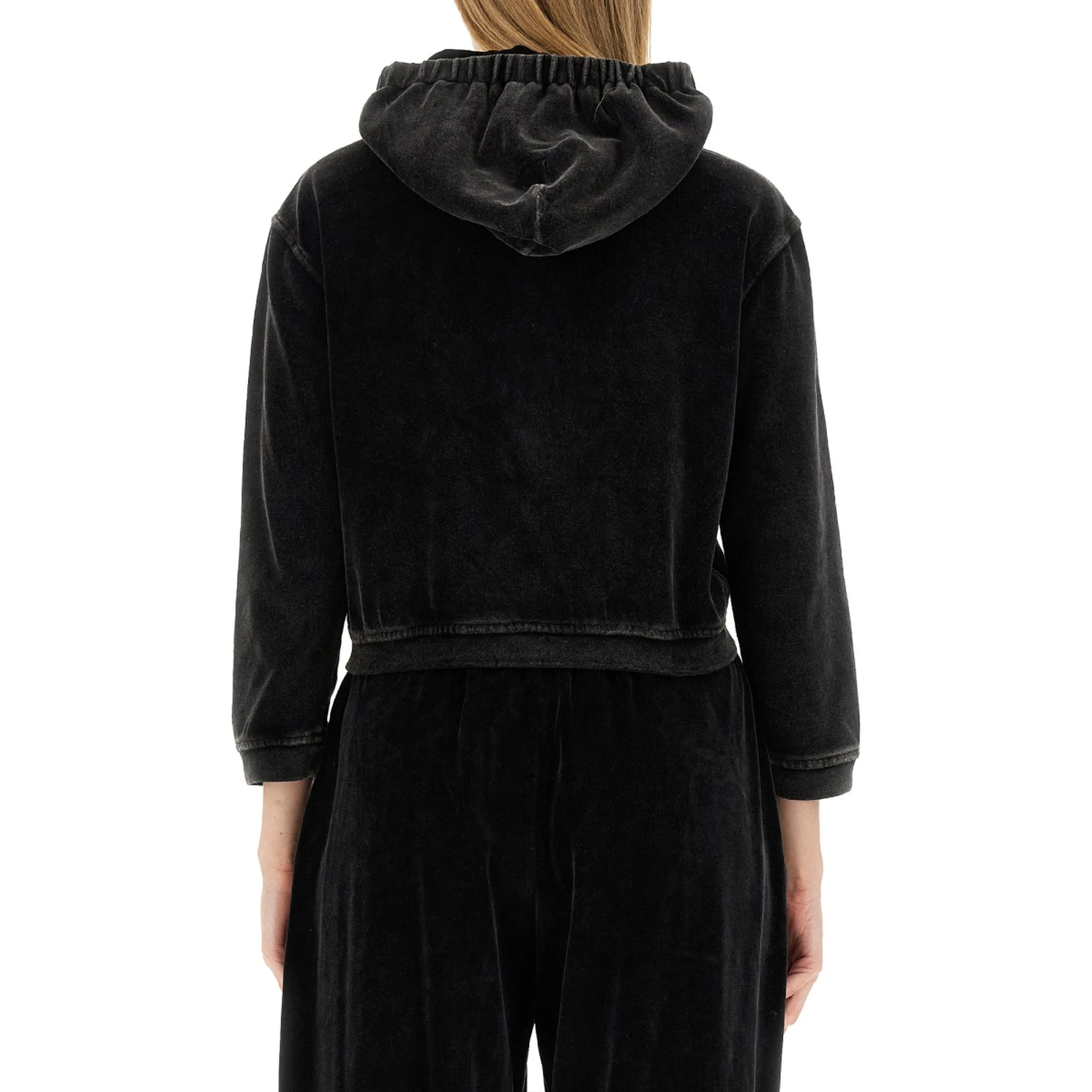 VELOUR SWEATSHIRT